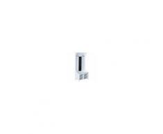 Homcom Mobile Ingresso con Appendiabiti Specchio e Scarpiera in Legno, Bianco, 80x40x170cm