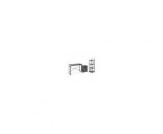 Arredo ufficio scrivania cassettiera libreria Combo by Bizzotto