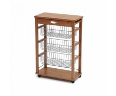 Carrello Cucina RAIKON, iliegio