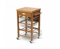 Carrello Cucina GASTONE, ciliegio