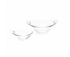 Set 2 Coppe multiuso Elegance, trasparente