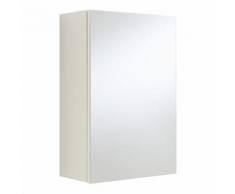 Armadietto per bagno con specchio Dorado in bianco opaco