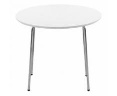 Tavolo Marcus Kids in legno laccato bianco opaco - ULTIMO PEZZO