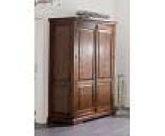 Armadio in legno acacia - laccato / nougat 140x65x200 OXFORD #437