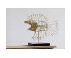 Scultura pesce - in ferro 56x18x50 DEKO #006