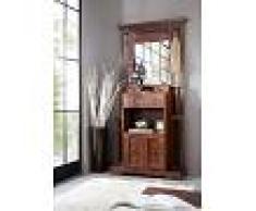 Appendiabiti in legno acacia - laccato / nougat 97x36x199 OXFORD #442