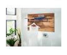 Appendiabiti in legno sheesham - oliato 100x32x60 TORONTO #146