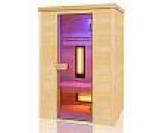 saune Sauna ad infrarossi Wave 2 posti Quarzo e Magnesio 130 x 100