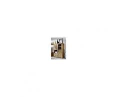 Credenza in legno quercia selvatica - oliato 115x42x148 BOZEN #408