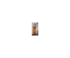 Cassettiera in legno acacia - laccato / miele 47x43x112 OXFORD #0523