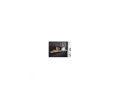 Mensola in legno acacia - verniciato 120x30x18 FREEFORM #139