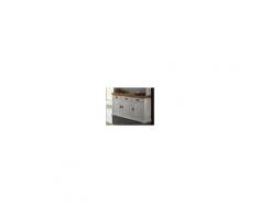 Mobile dispensa legno pino - cerato / laccato miele 140x43x88 AVIGNON #404