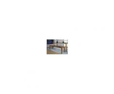 Panca in legno sheesham - laccato / marrone 188x40x45 ANCONA # 0109