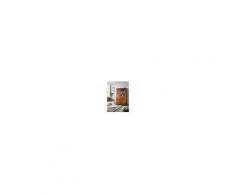 Mobile dispensa in legno acacia - laccato / miele 95x45x147 OXFORD #0417