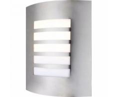 GLOBO Applique per Esterno ORLANDO Acciaio Inox Nickel Satinato 3156-5