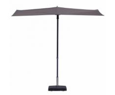 Madison Ombrellone da Balcone Sun Wave 300x150cm Grigio Talpa PAC3P015