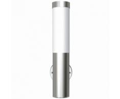 vidaXL Lampioncino da giardino moderno in acciaio inox per interni esterni