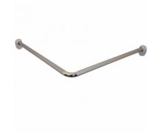 RIDDER Bastone Angolare per Tenda Doccia Universale 25mm Cromato 59500