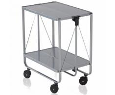 Leifheit Carrello da Cucina Pieghevole Argento 74291