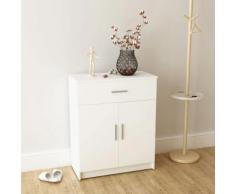 vidaXL Credenza in Truciolato 71x35x88 cm Bianca