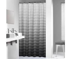 Sealskin Tenda per doccia Speckles 180 cm nera 233601319