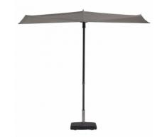 Madison Ombrellone da Balcone Sun Wave 300x150 cm Grigio Chiaro