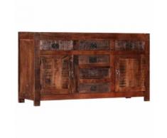 vidaXL Credenza 140x40x76 cm in Legno Massello di Mango