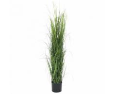 vidaXL Pianta Erba Verde Artificiale 130 cm