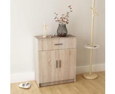 vidaXL Credenza in Truciolato 71x35x88 cm Rovere