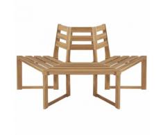 vidaXL Panchina per Albero Esagonale 160x80x86 cm in Massello Acacia