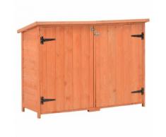 vidaXL Capanno per Attrezzi in Legno 120x50x91 cm