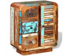 vidaXL Credenza in Legno Massello Recuperato