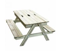 TRIGANO Tavolo da Picnic per Bambini Picsand 100x97x57 cm J-JOU054