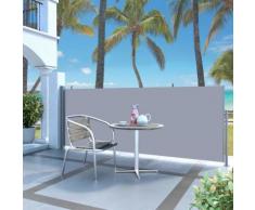 vidaXL Tenda da Sole Laterale Retrattile 120 x 300 cm Crema