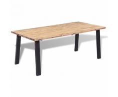 vidaXL Tavolo per Sala da Pranzo in Legno Massello di Acacia 170x90 cm