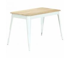 vidaXL Tavolo da Pranzo 120x60x76 cm in Legno Massello di Mango