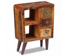 vidaXL Credenza in Legno Massello di Recupero 60x30x80 cm