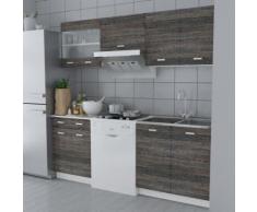 vidaXL Armadi Cucina Set 5 pz Wenge
