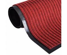 vidaXL Zerbino Rosso in PVC 90 x 60 cm