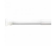RIDDER Bastone Telescopico per Tenda Doccia 110-245 cm Bianco 55301
