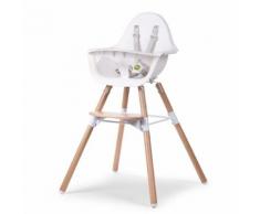 CHILDWOOD 2 in 1 Seggiolone per Bambini Evolu 2 Bianco CHEVOCHNW