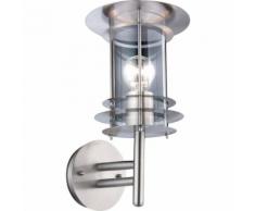 GLOBO Applique per Esterno MIAMI in Acciaio Inox Argento 3151
