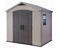 Keter Capanno per Attrezzi da Giardino Factor 86 (8x6) Beige 211248