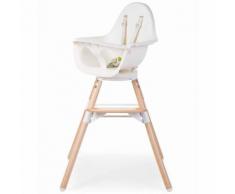 CHILDWOOD CHILDHOOD Seggiolone 2 in 1 Evolu One.80° Bianco CHEVO180NW