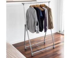 Storage solutions Appendiabiti con 4 Ruote in Metallo