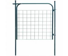 vidaXL Recinzione da Giardino 100x100 cm Verde