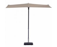 Madison Ombrellone da Balcone Sun Wave 300x150 cm Ecru PAC3P016