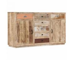 vidaXL Credenza 150x40x85 cm in Legno Massello di Mango