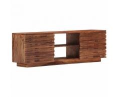 vidaXL Mobile Porta TV 120x30x40 cm in Legno Massello di Sheesham