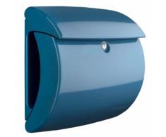 BURG-WÄCHTER Cassetta della Posta Piano 886 LB in Plastica Azzurro